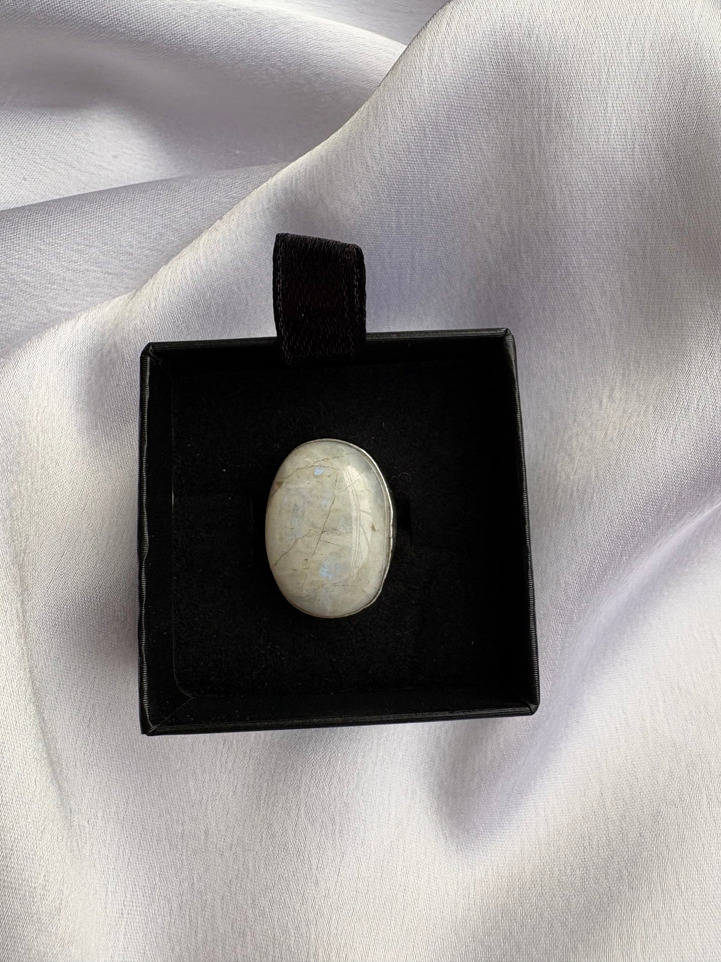 Dhruvika Moonstone Veil Ring