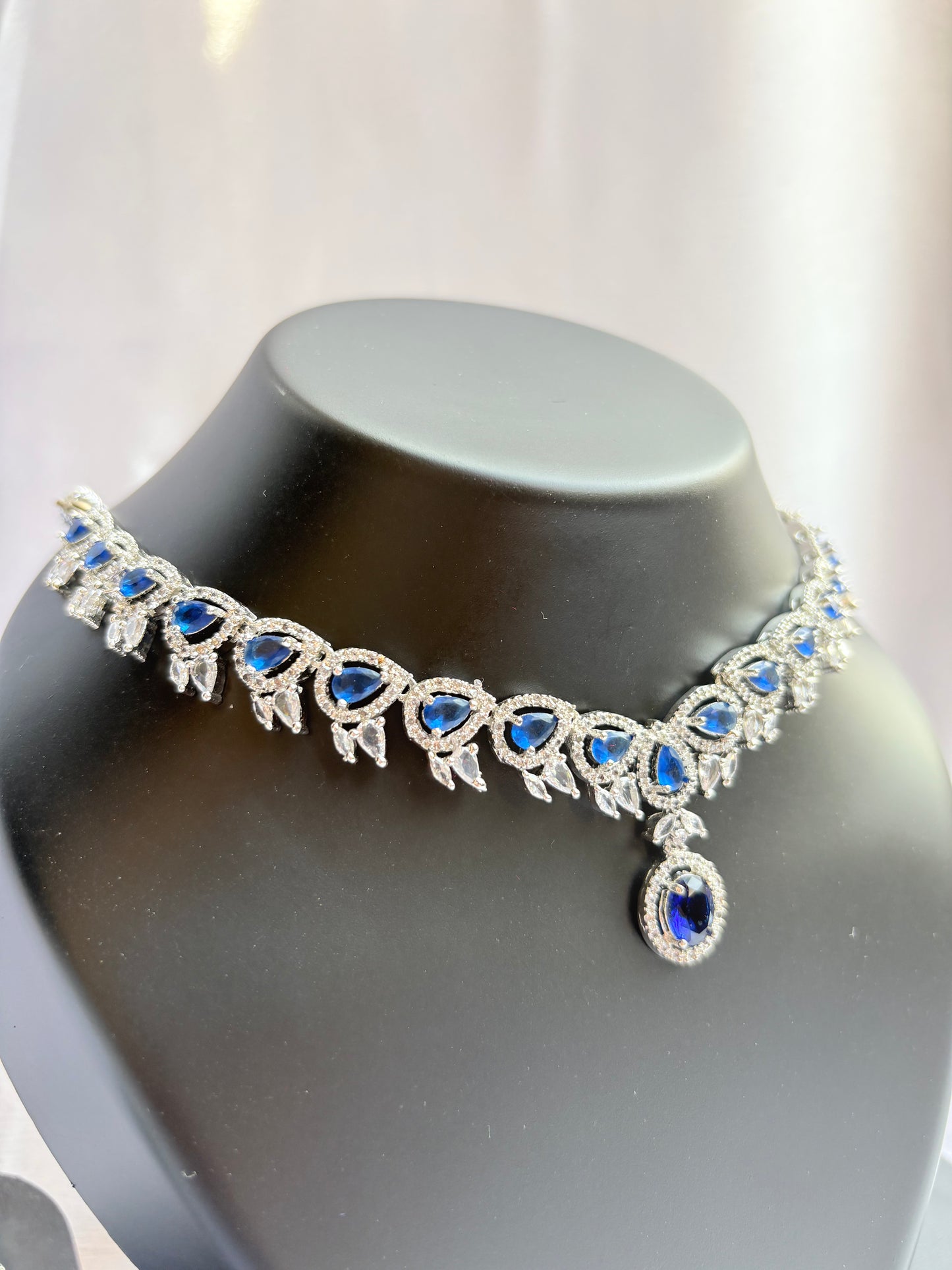 Sitara Neel Drop Necklace Set