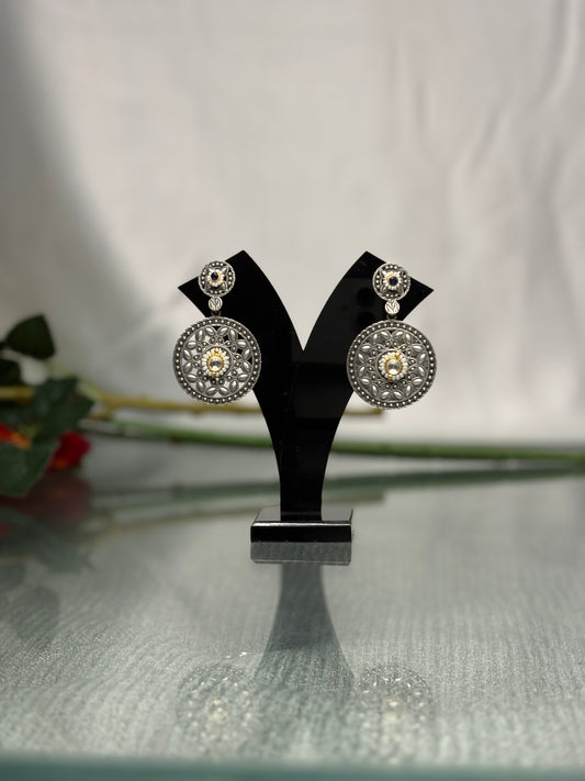 Tejasvi Royal Disc Earrings
