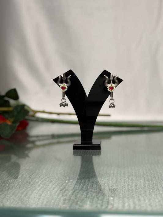 Raktima Temple Mini Jhumkis