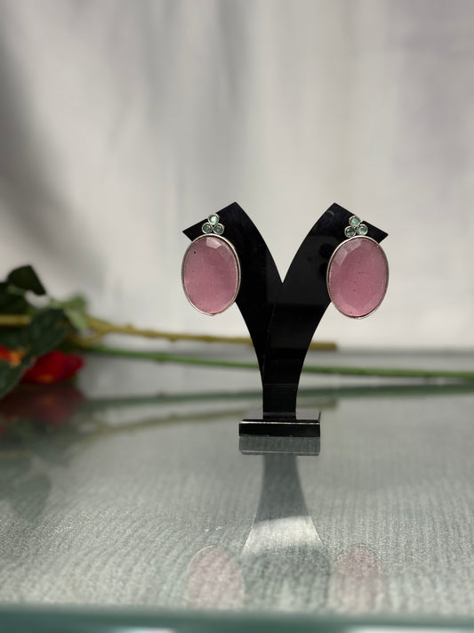 Rosé Noor Oval Drops