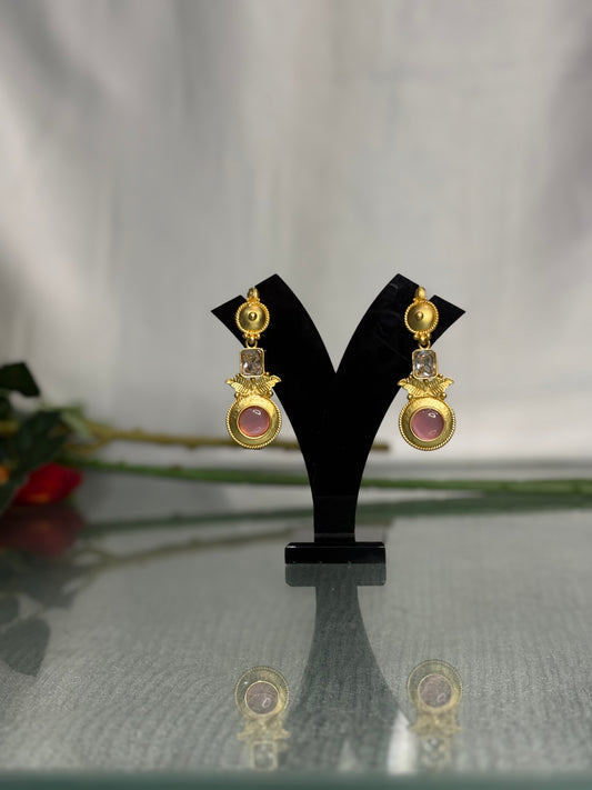 Kesarini Rose Gold Halo Drops