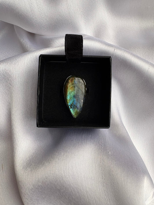 Prismara Aurora Teardrop Ring