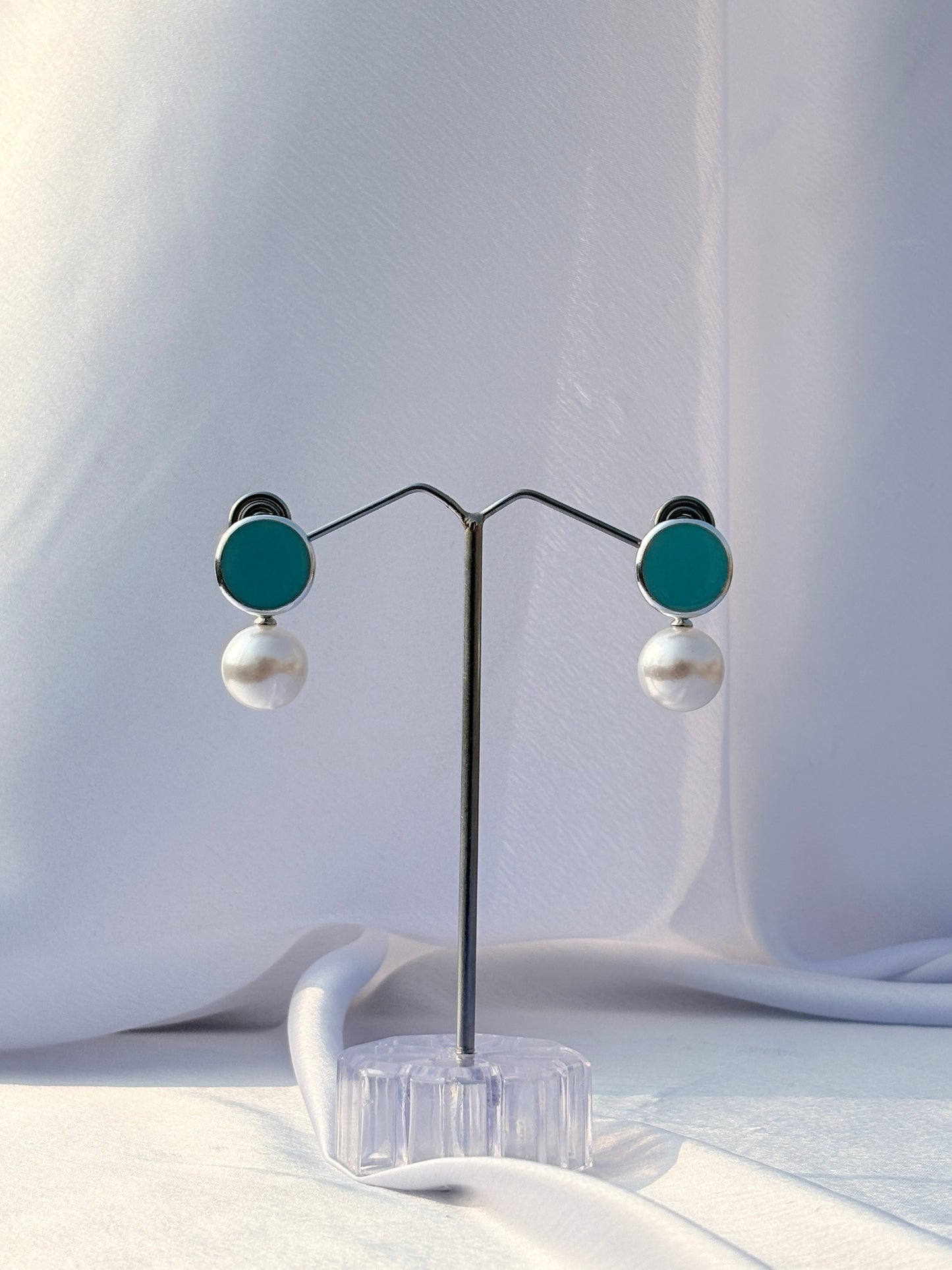 Teal Pearl Balance Drops