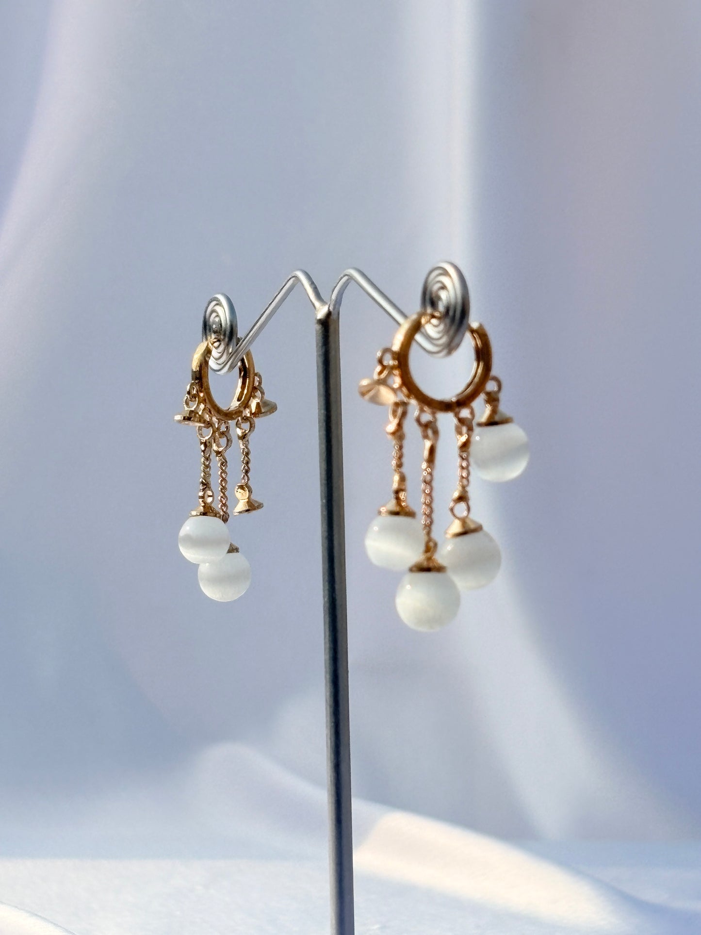 Gilded Veil Pearl Drops