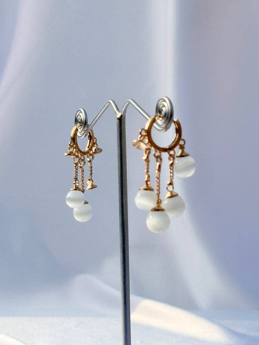 Gilded Veil Pearl Drops