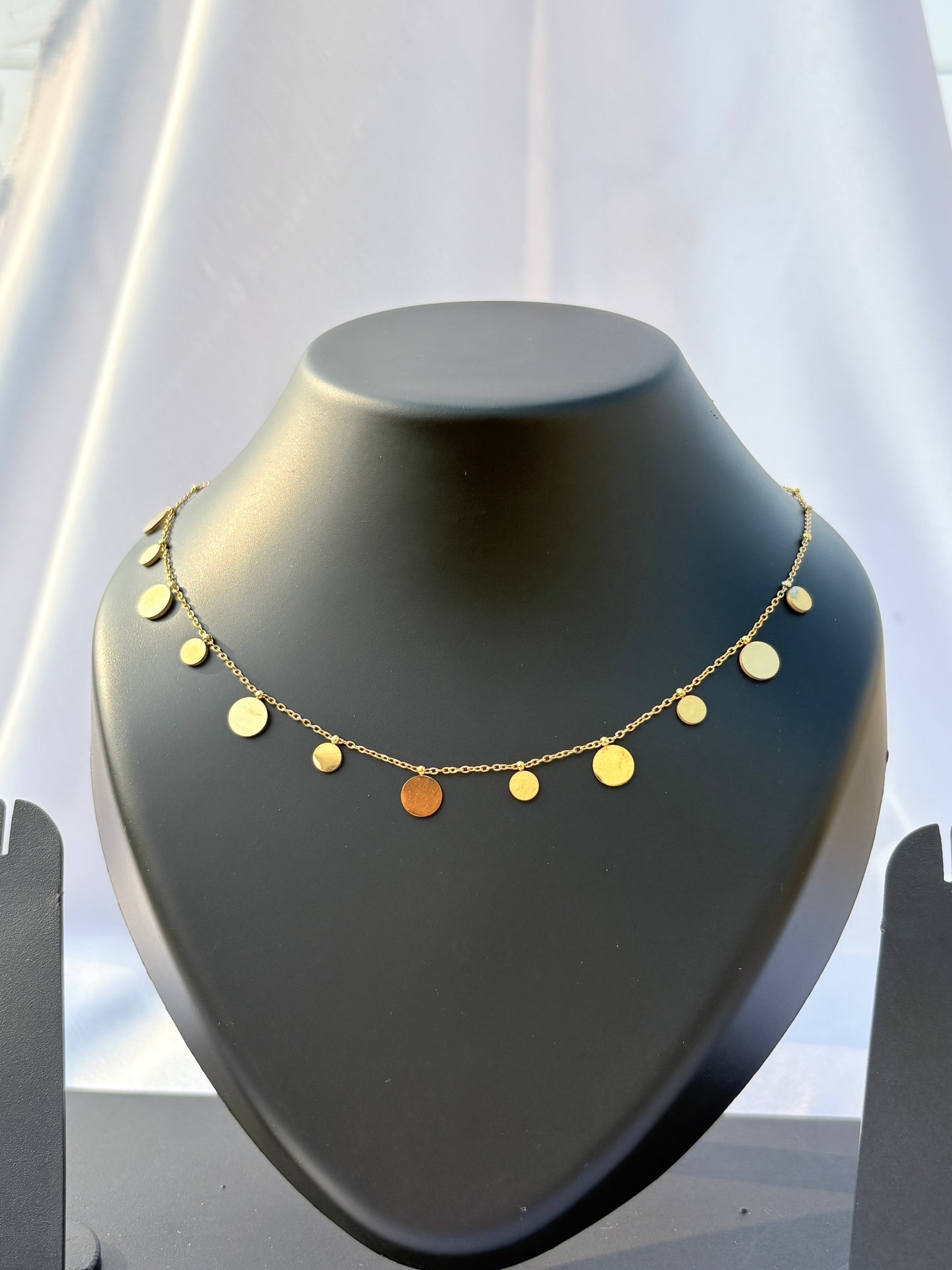 Sunehri Coin Charm Necklace