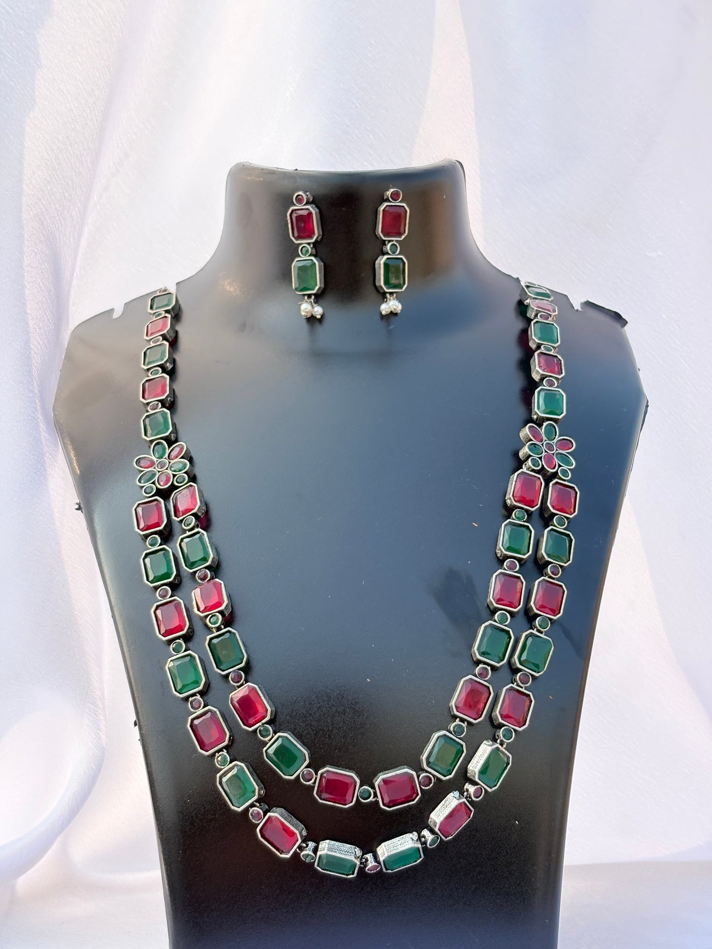 Kalavati Tribal Chain Necklace Set