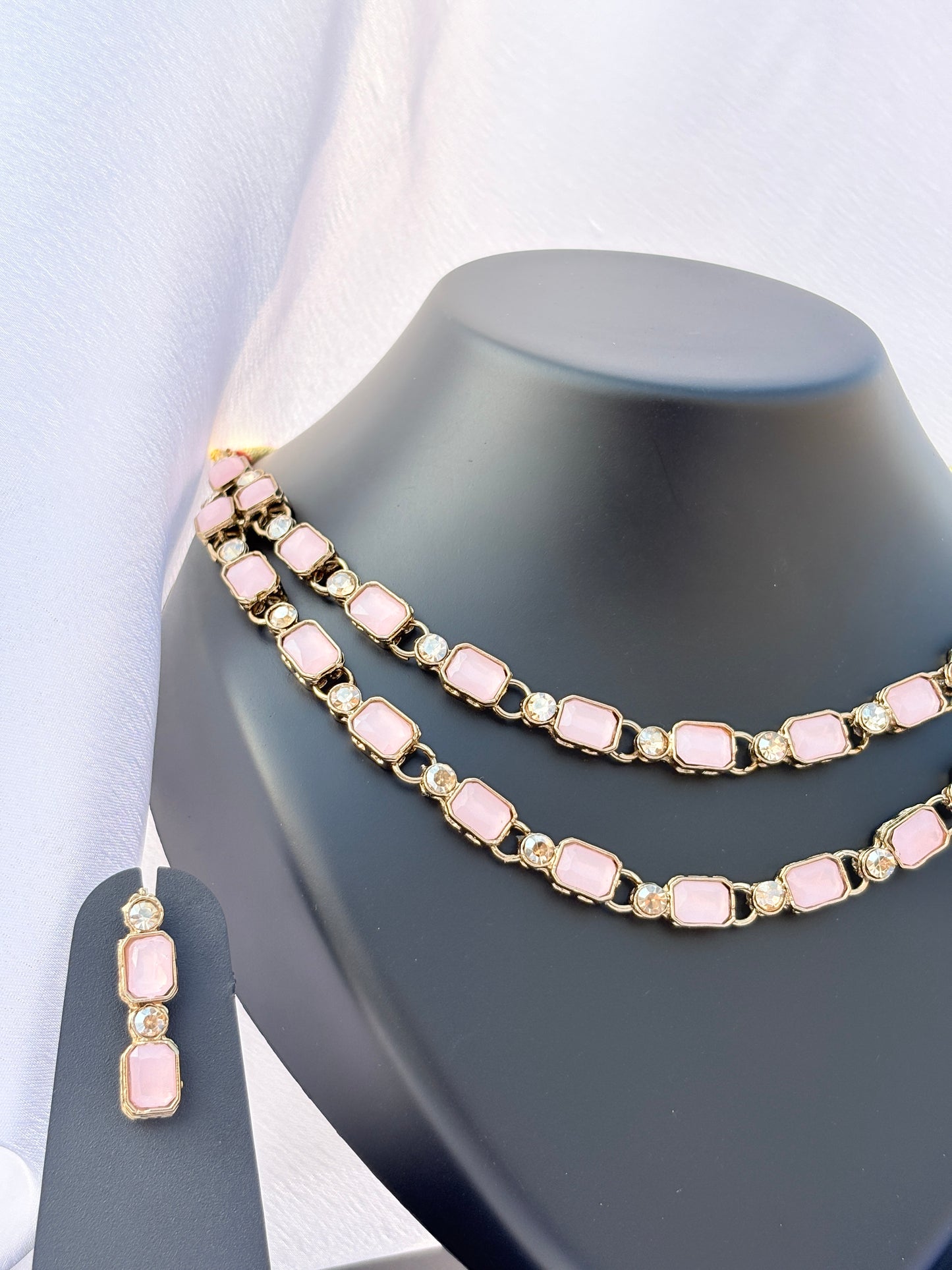 Noorika Layered Pearl Necklace Set