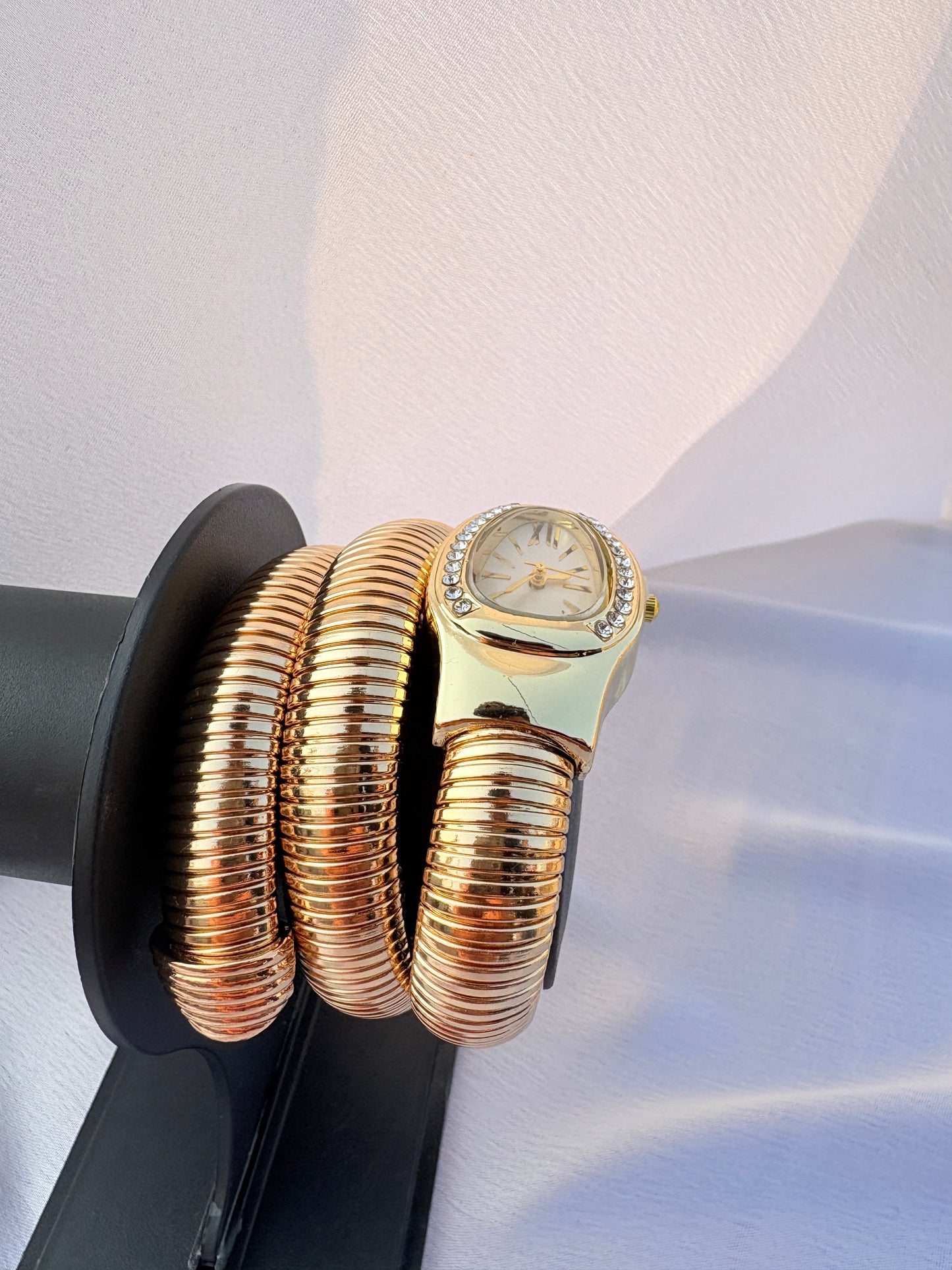 Golden Serpent Watch