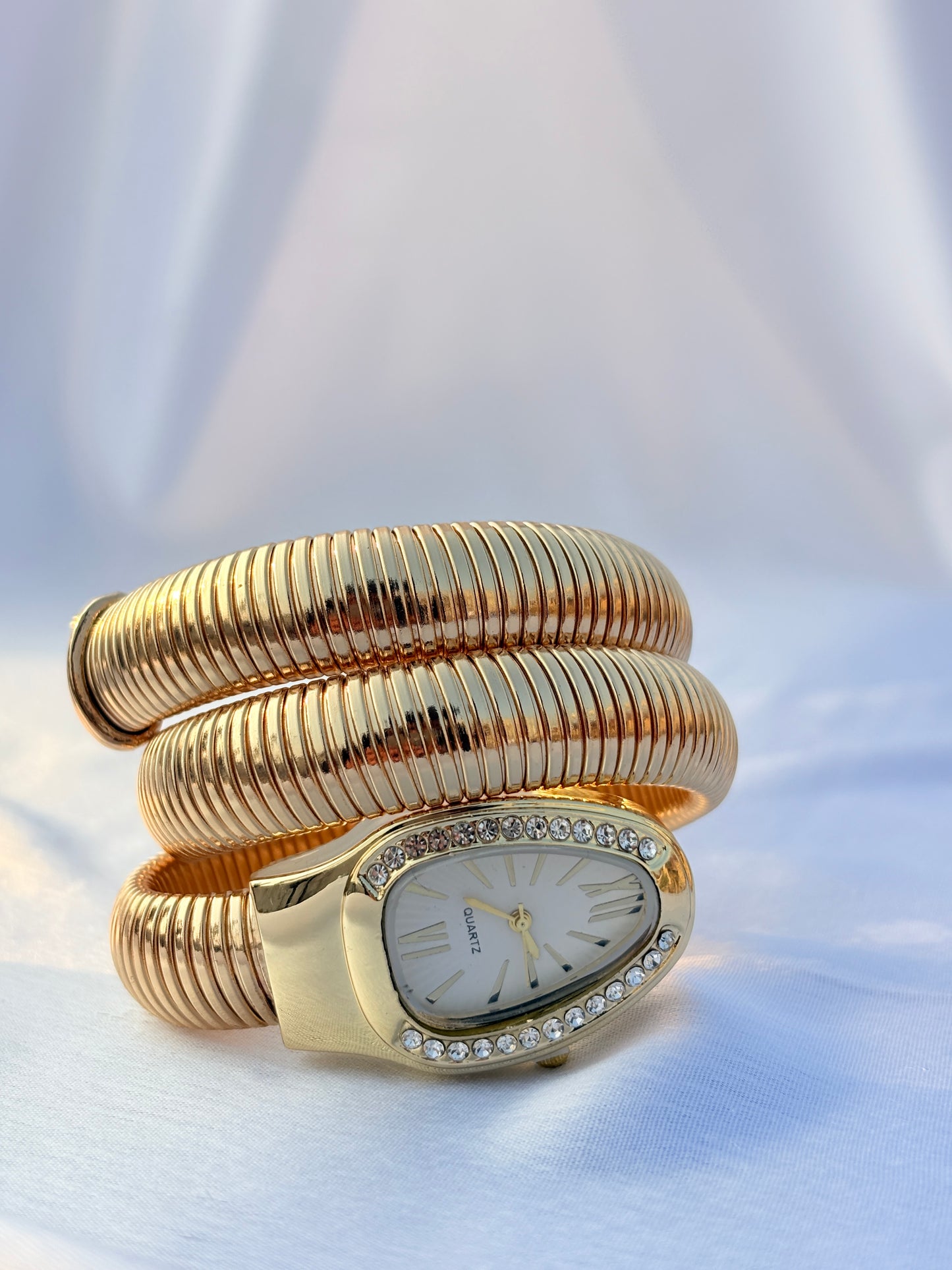 Golden Serpent Watch