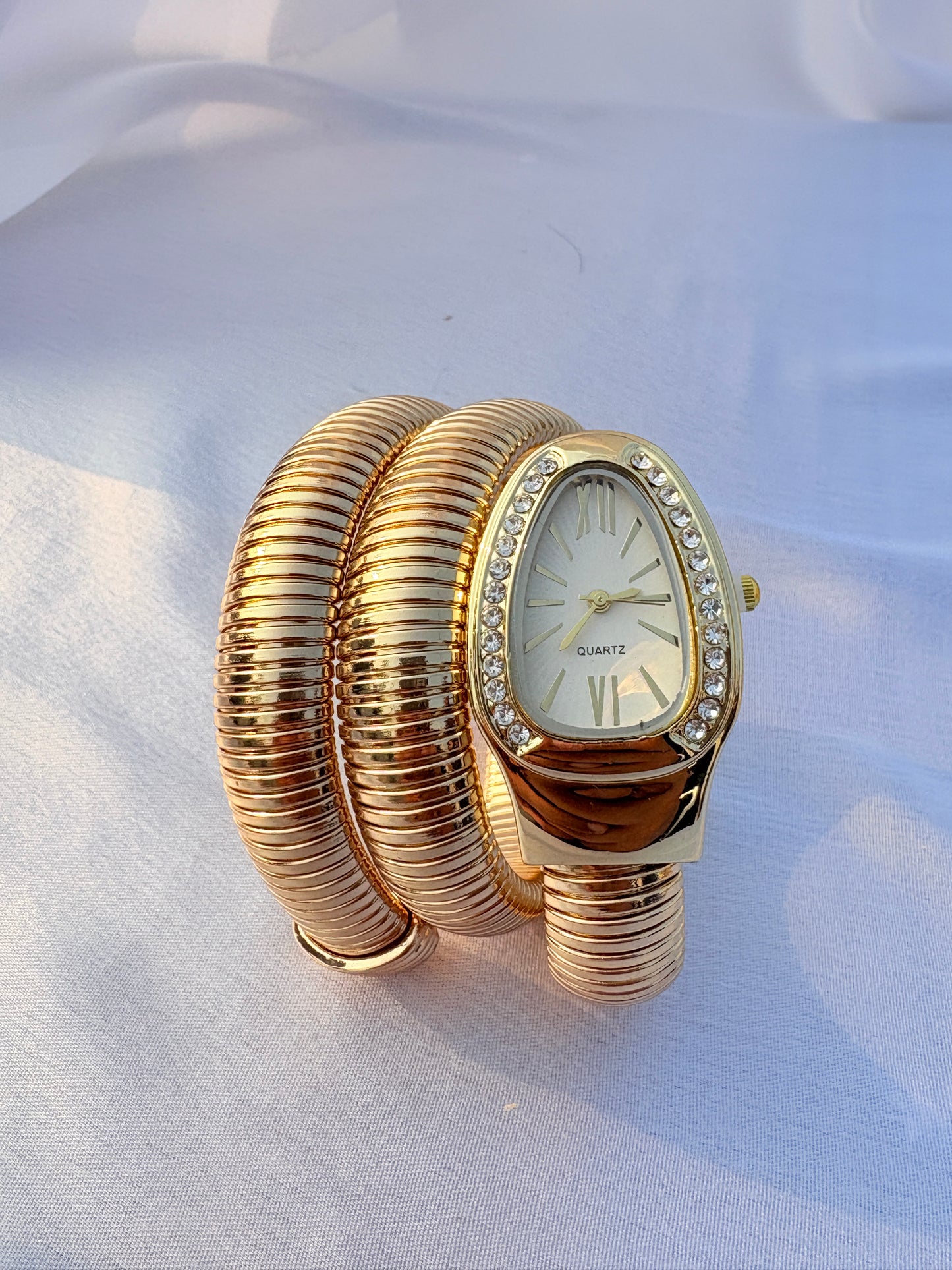 Golden Serpent Watch