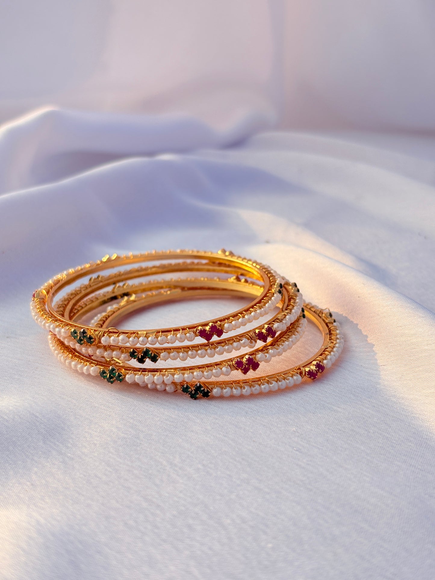 Pearl Rangrez Bangles