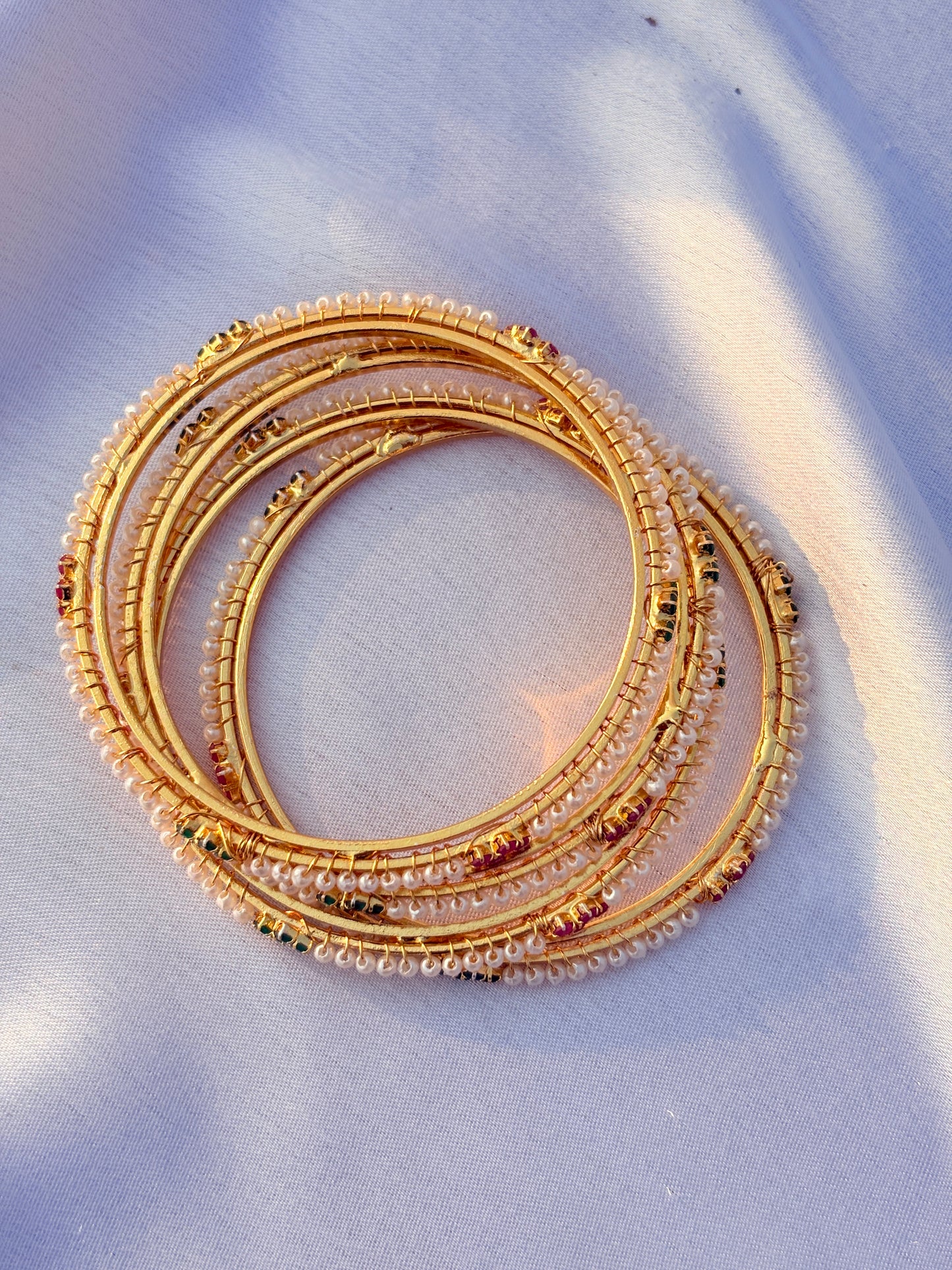 Pearl Rangrez Bangles