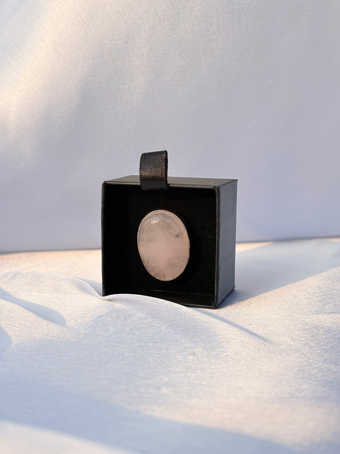 Blush Aura Oval Ring