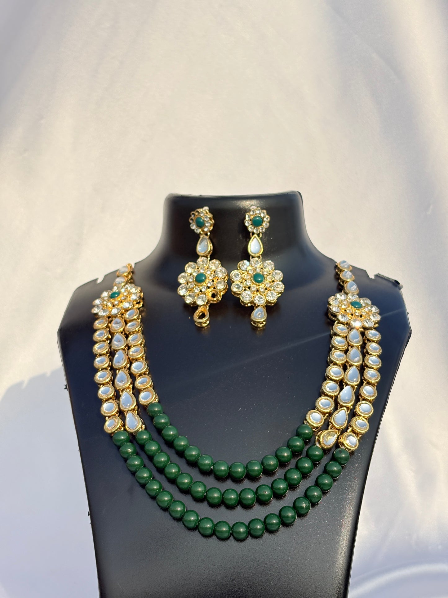 Rajwada Emerald Heritage Set