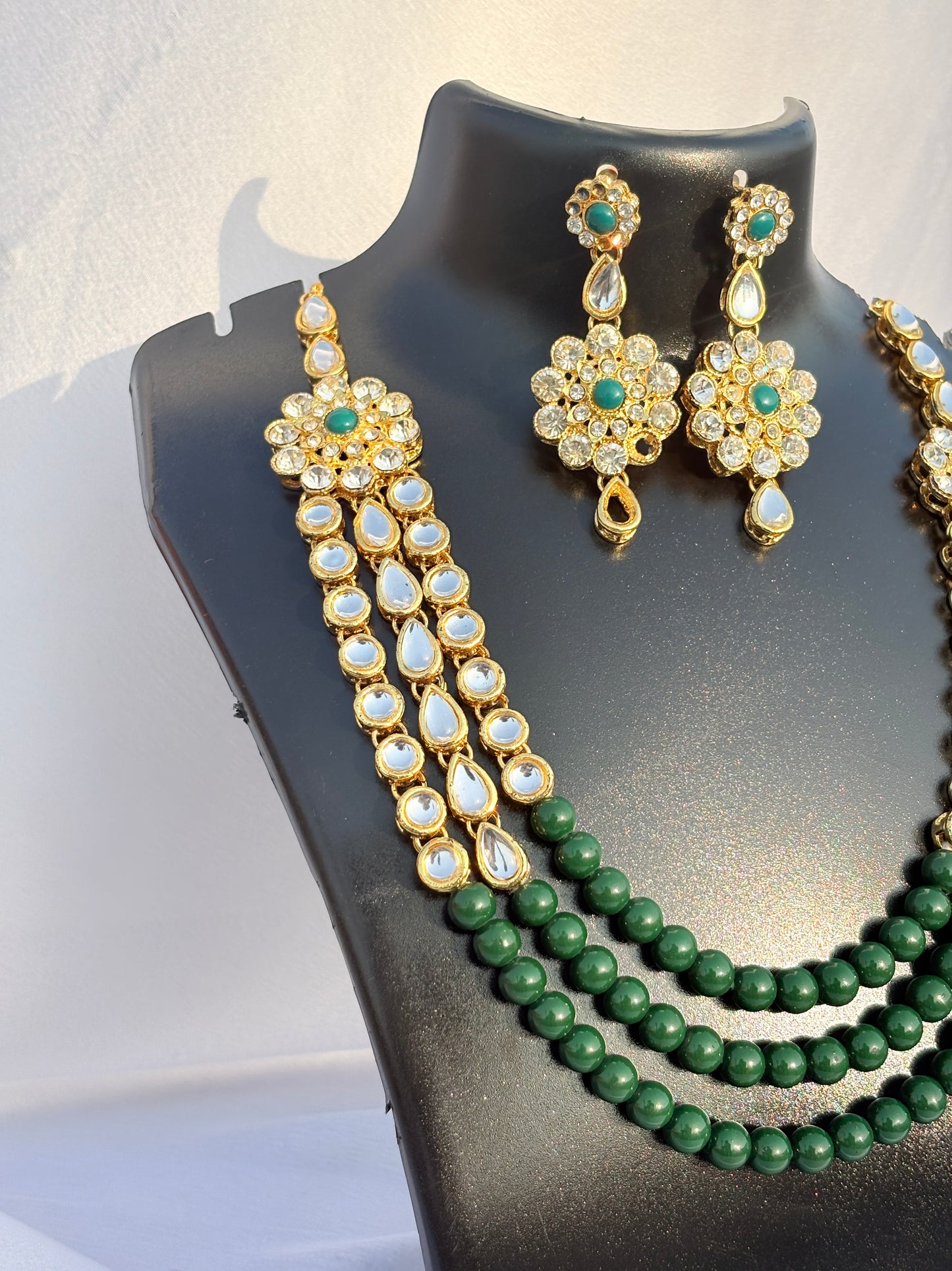Rajwada Emerald Heritage Set