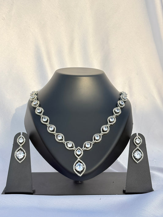 Celestia Crystal Necklace Set